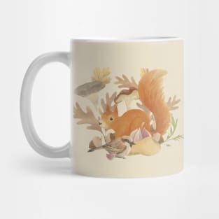 Squirrel Whisperer Funny Forest Animal Squirrel Lover Mug